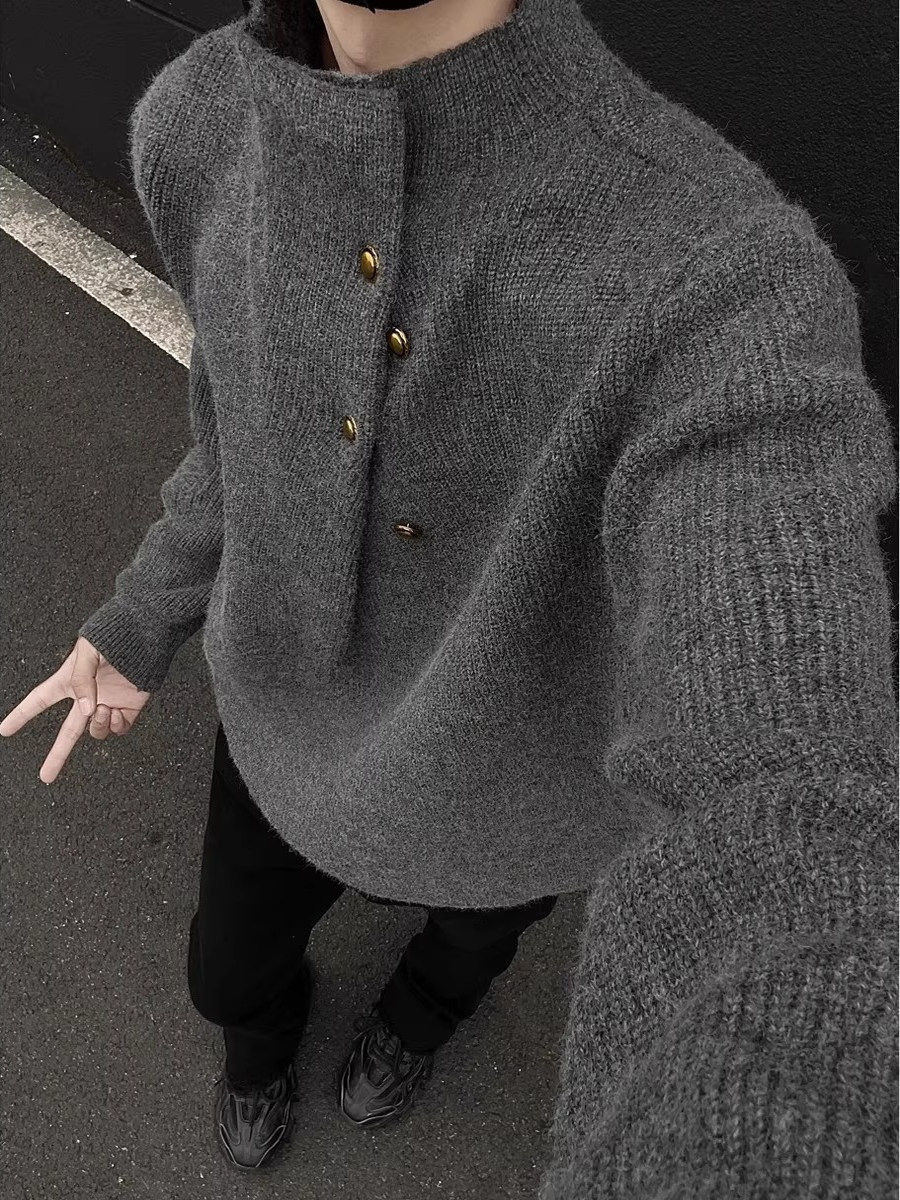 Outdoor Adventure Japan - Fur Collar Pullovers Custom Mens Cowboy