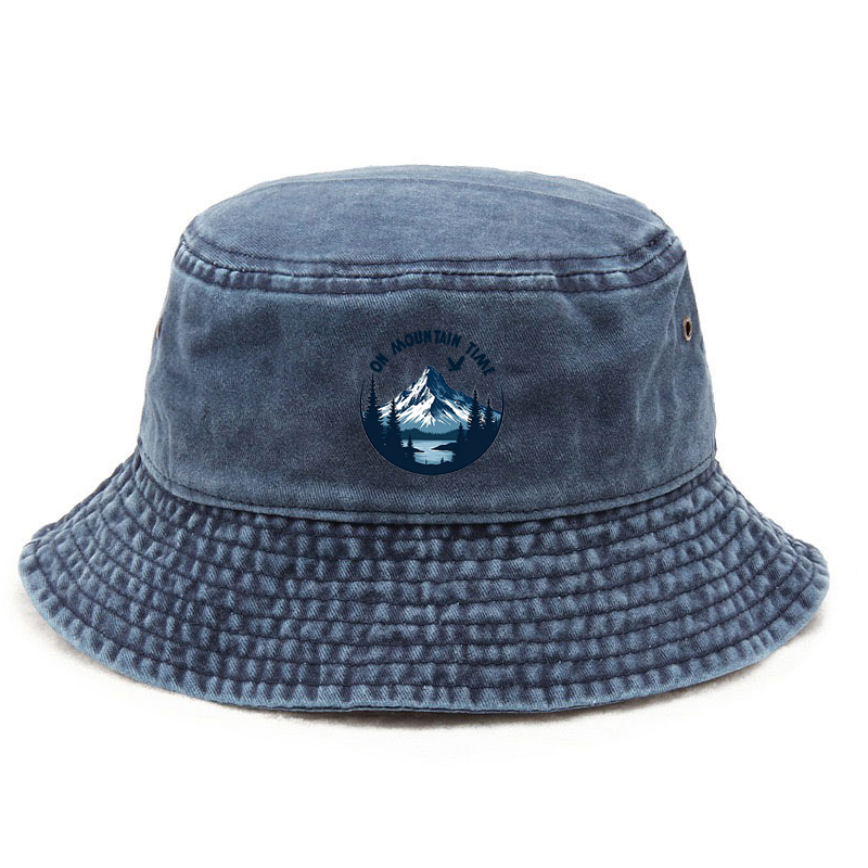 Outdoor Adventure For Adults - Customize Snow Peak Cotton Washed Bucket