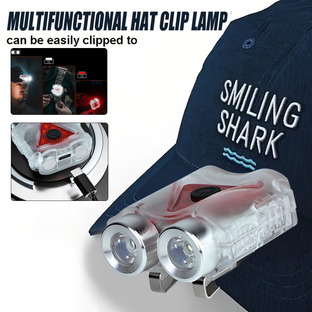 Outdoor Adventurer - Rechargeable Hands-Free Led Headlamp,Waterproof Keychain Magnet