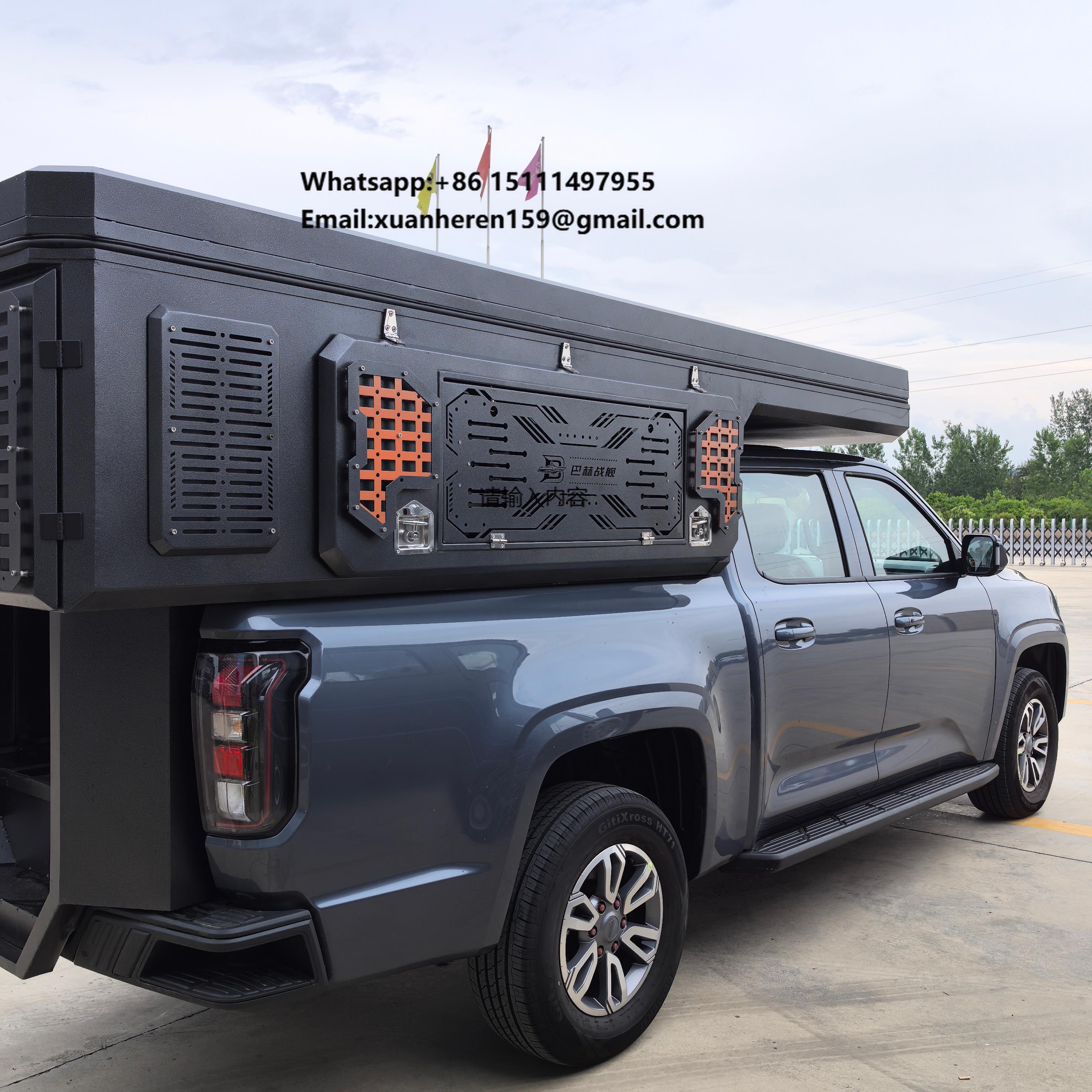 Outdoor Adventure Rv - Customizable Modern Expedition Camper Design 4x4
