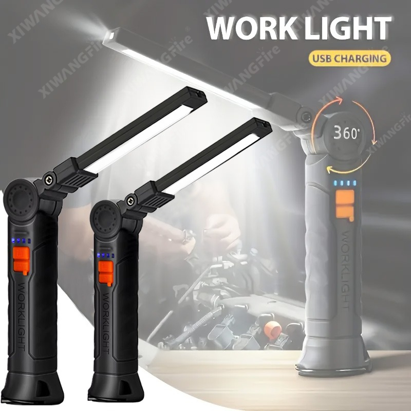 Outdoor Adventurer - Rechargeable LED Flashlight Work Light with