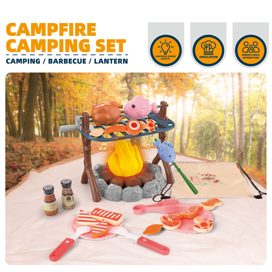 Outdoor Adventure Toys - Kids Outdoor Adventure Tool Set Campfire