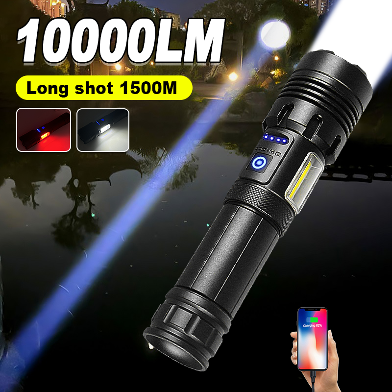 Outdoor Adventure Inc - Most Powerful 100W Led Flashlight Type-c