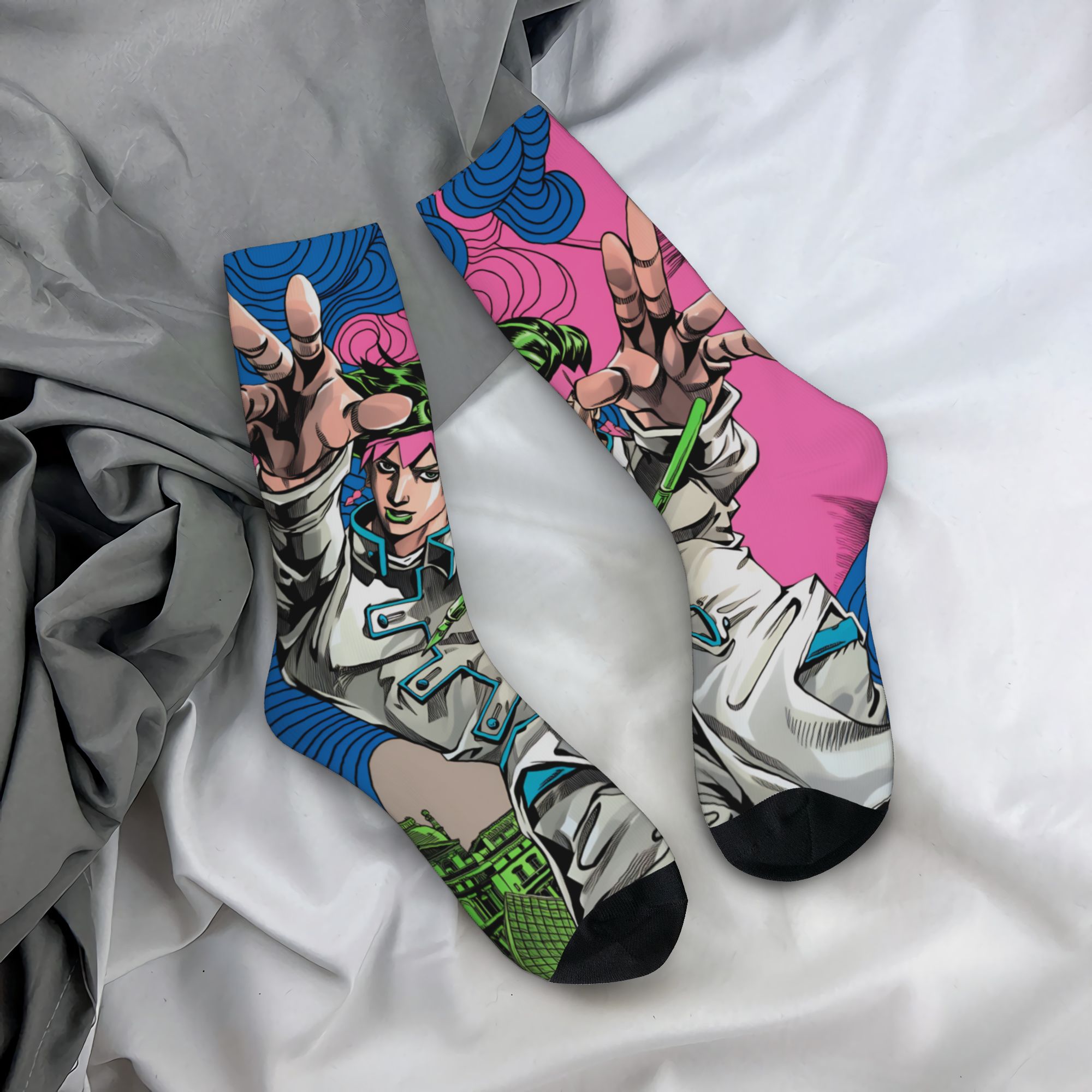Outdoor Adventure Japan - JoJos Bizarre Adventure Socks Anti Sweat