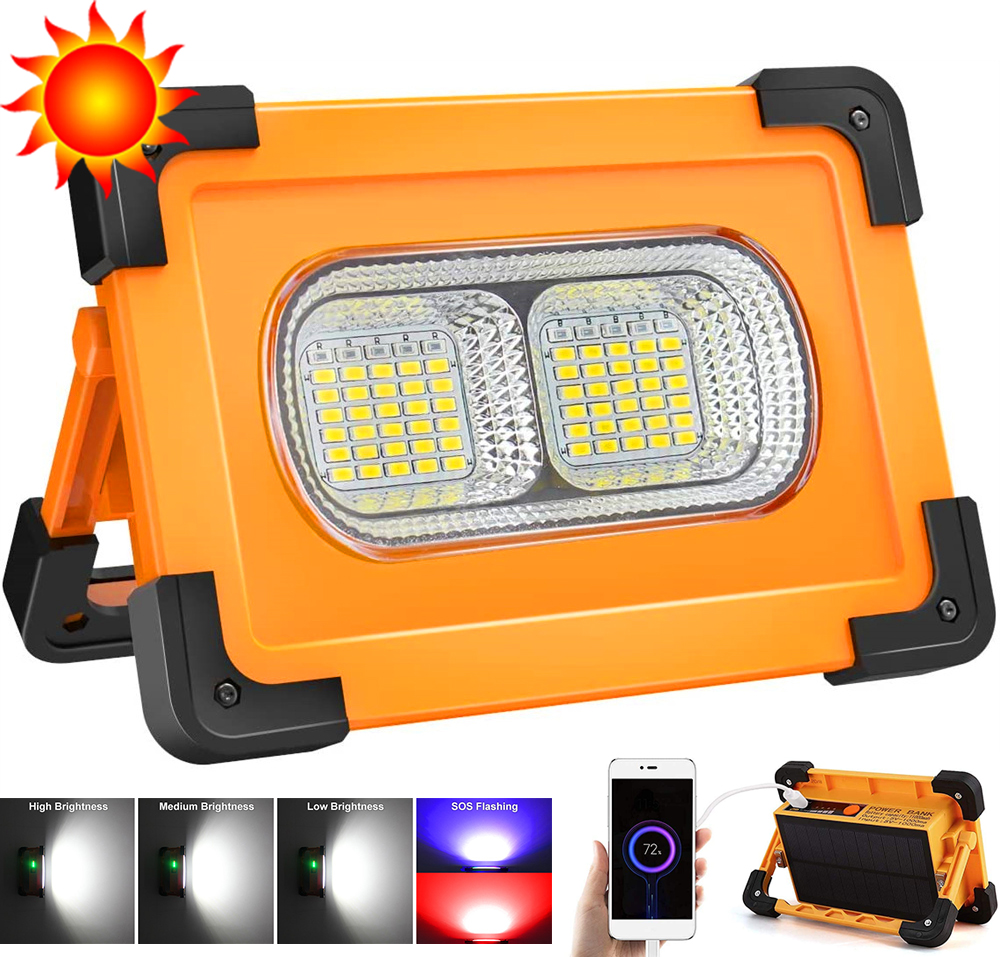 Outdoor Adventure Jobs - 350W Sạc Đèn LED Năng Lượng