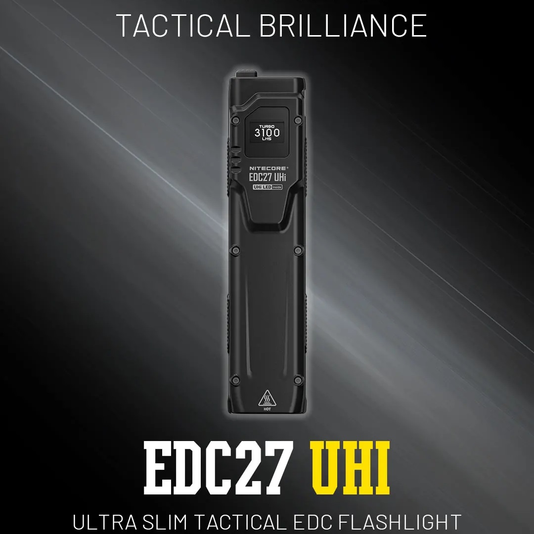 Outdoor Adventurer - Convoy UHi Tactical EDC Flashlight 3100Lumens