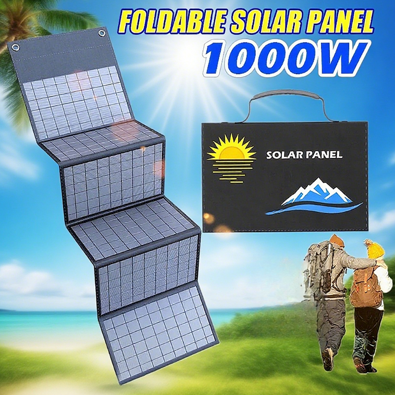 Outdoor Adventure Inc - Folding Solar Panel Bag 1000W Solar