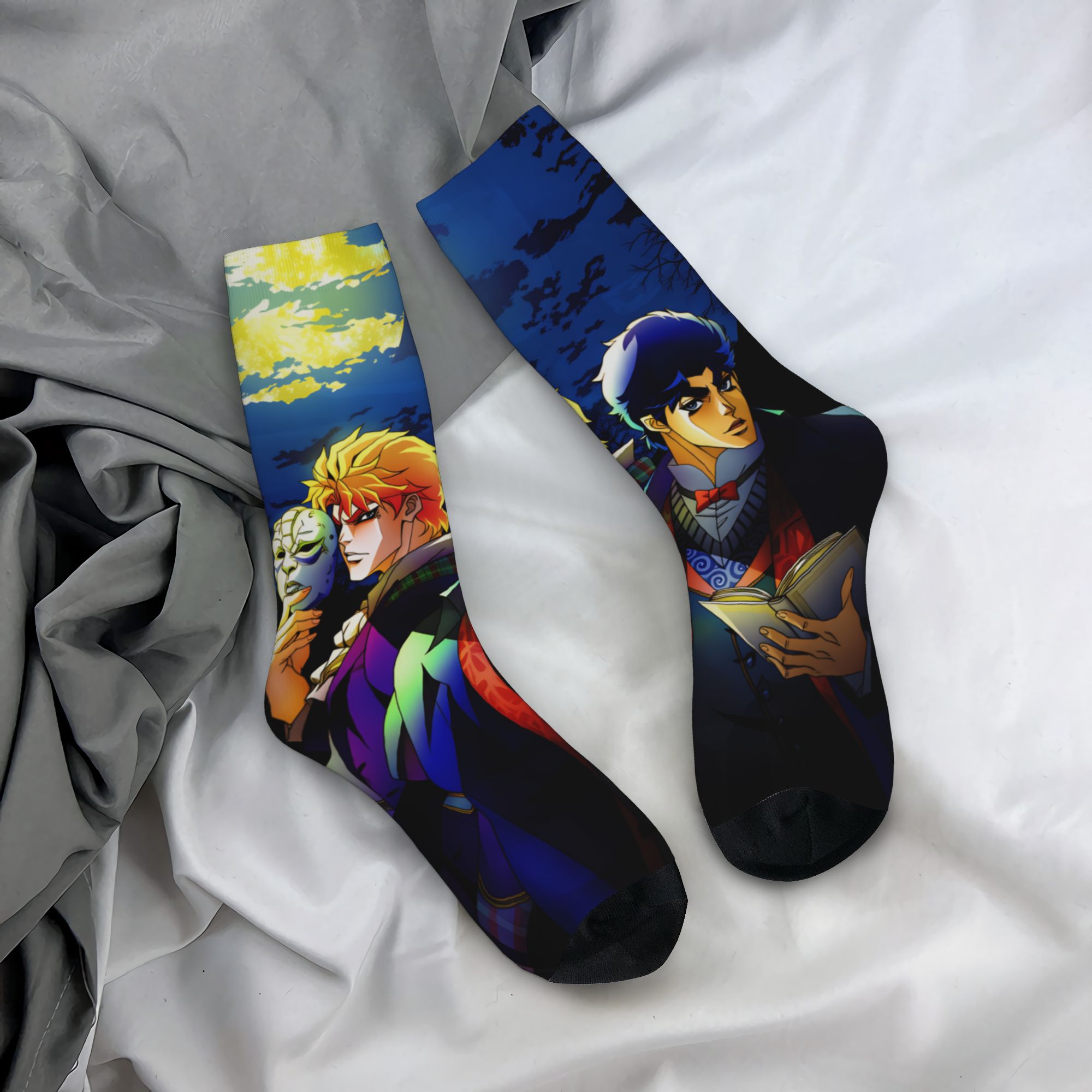 Outdoor Adventure Japan - JoJos Bizarre Adventure Socks Spring Stockings