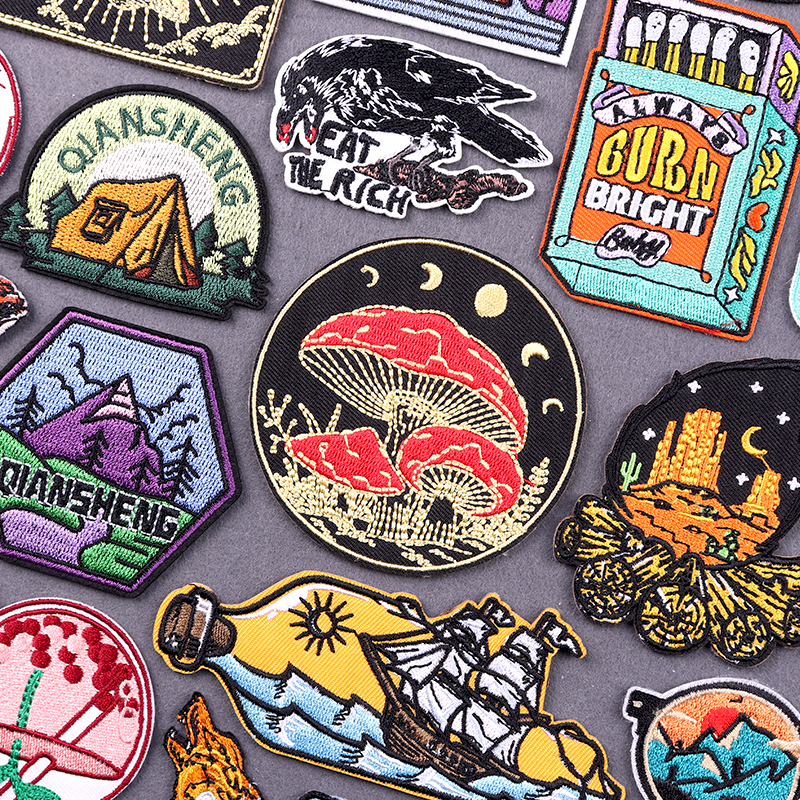 Outdoor Adventures Clothing - Wilderness Outdoor Sewing Embroidery Patch Iron