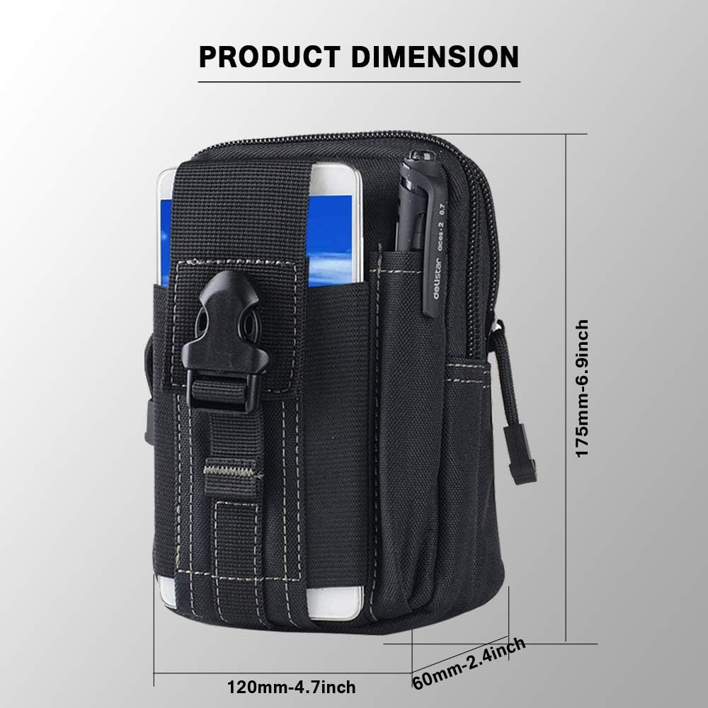 Tactical Molle Belt Pouch Mili - đánh giá và giá Outdoor Adventurer