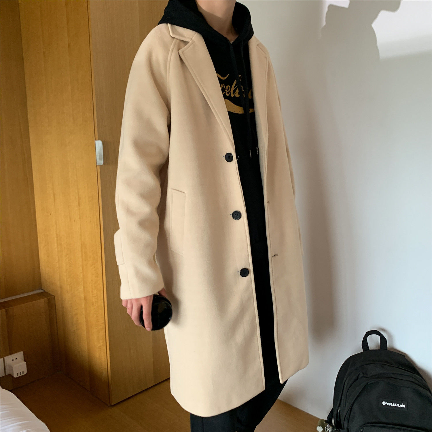 Wool Blend Coat Grey Mans Clim - đánh giá và giá Outdoor Adventure Hobbies
