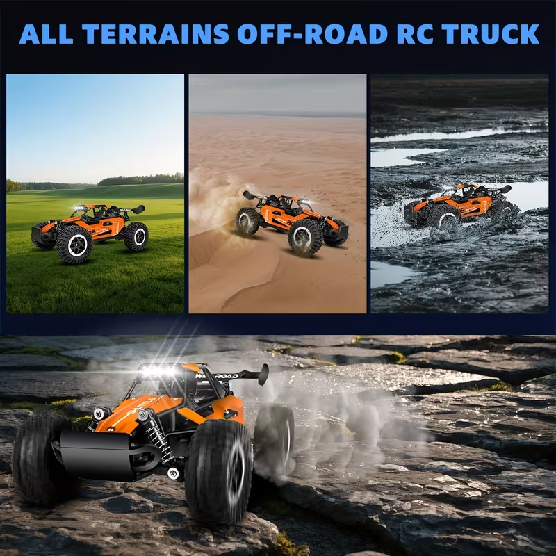 1:16 RC Car All Terrain Monste - đánh giá và giá Outdoor Adventure Hobbies