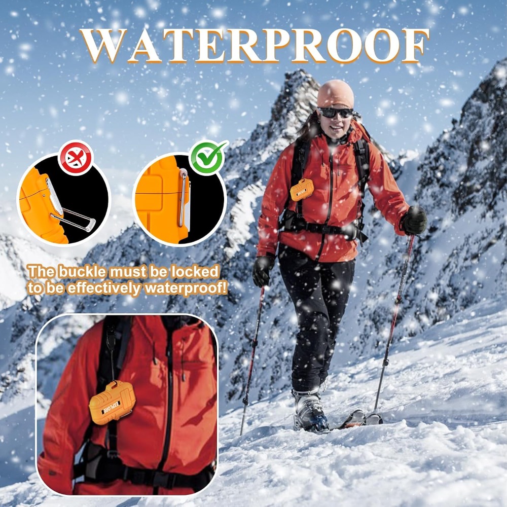 Waterproof USB C Rechargeable  - đánh giá và giá Outdoor Adventure Images