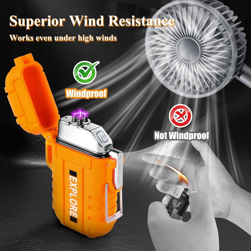 Waterproof USB C Rechargeable  - đánh giá và giá Outdoor Adventure Images