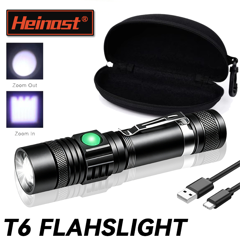 T6 LED Rechargeable Flashlight - đánh giá và giá Outdoor Adventurer