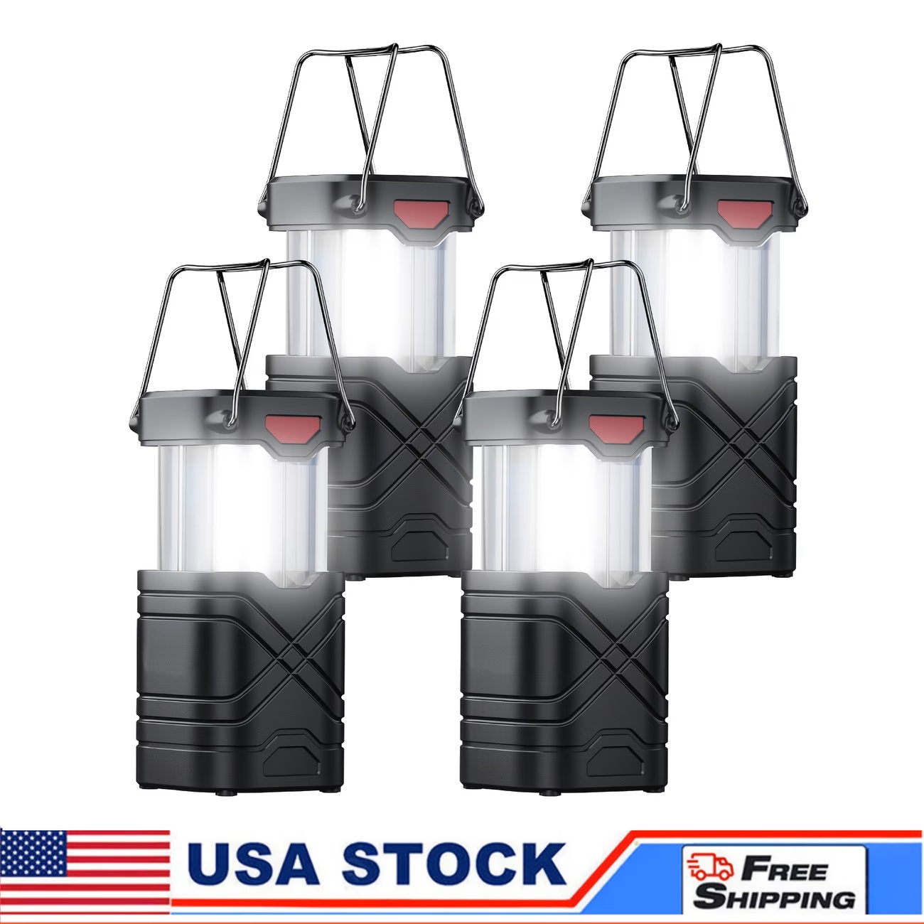 Solar Camping Lantern 2/4-Pack - đánh giá và giá Outdoor Adventure Inc