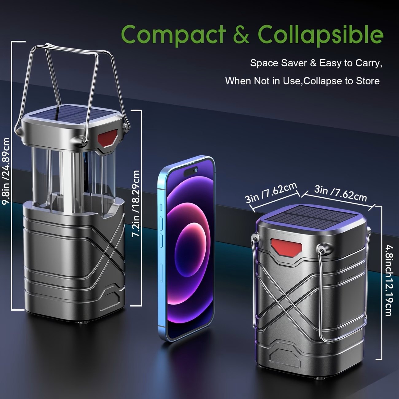 Solar Camping Lantern 2/4-Pack - đánh giá và giá Outdoor Adventure Inc