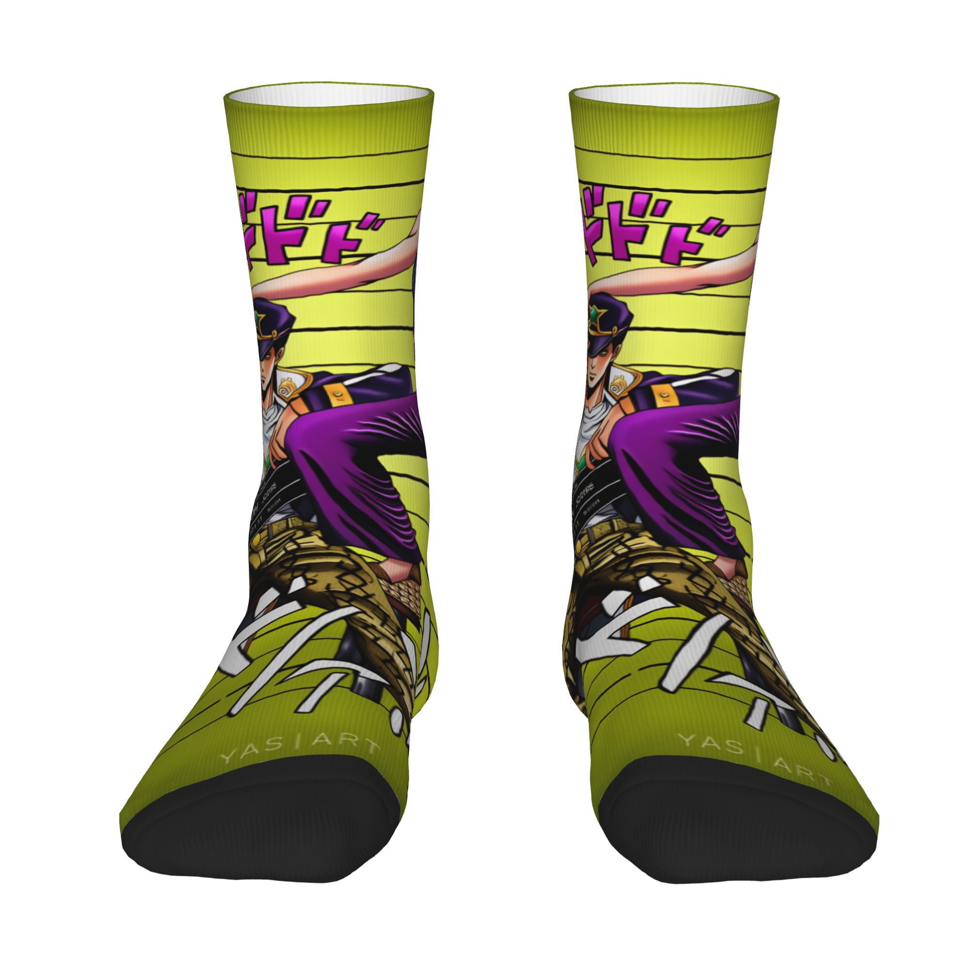 JoJos Bizarre Adventure Socks  - đánh giá và giá Outdoor Adventure Japan