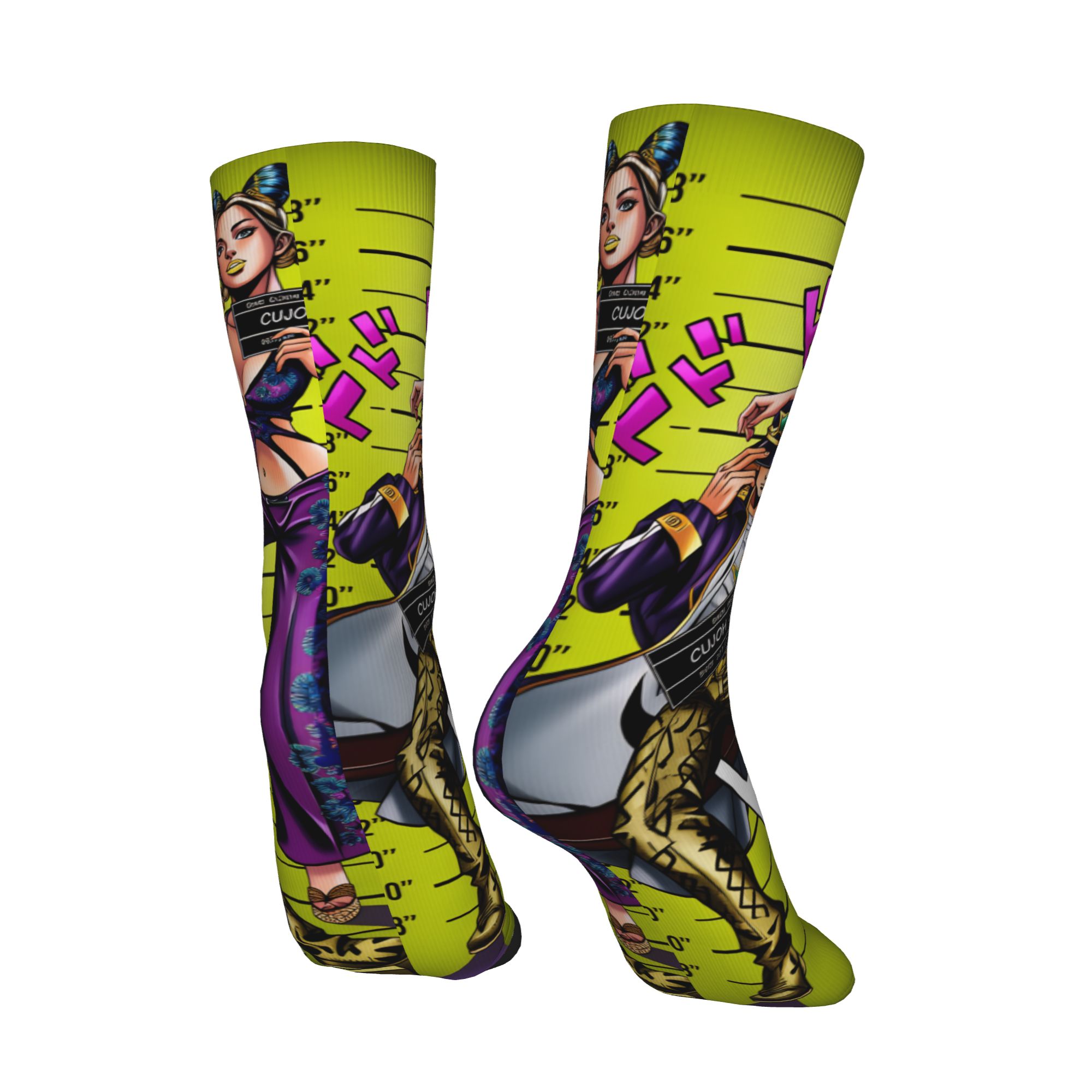 JoJos Bizarre Adventure Socks  - đánh giá và giá Outdoor Adventure Japan