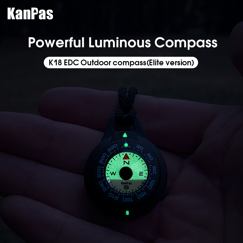 Kanpas EDC Outdoor Compass wit - đánh giá và giá Outdoor Adventure Guide