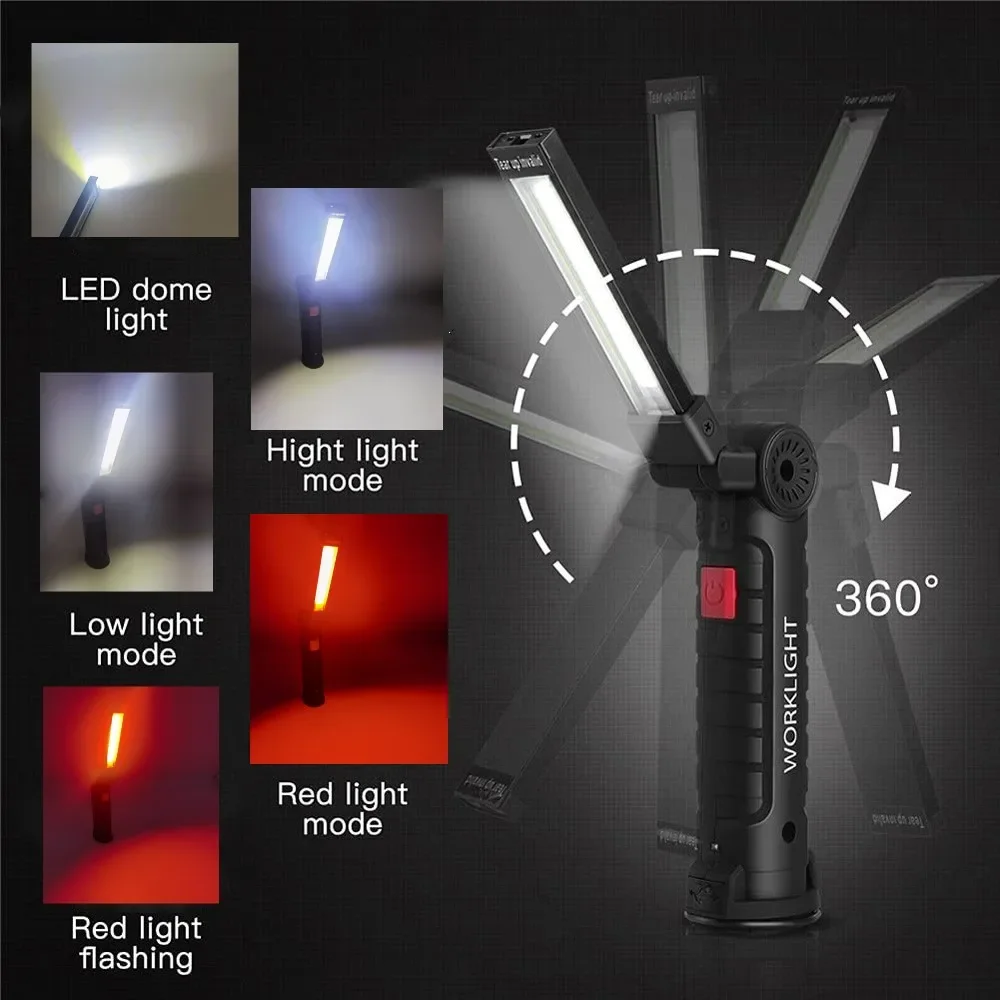 Portable COB LED Flashlight US - đánh giá và giá Outdoor Adventurer