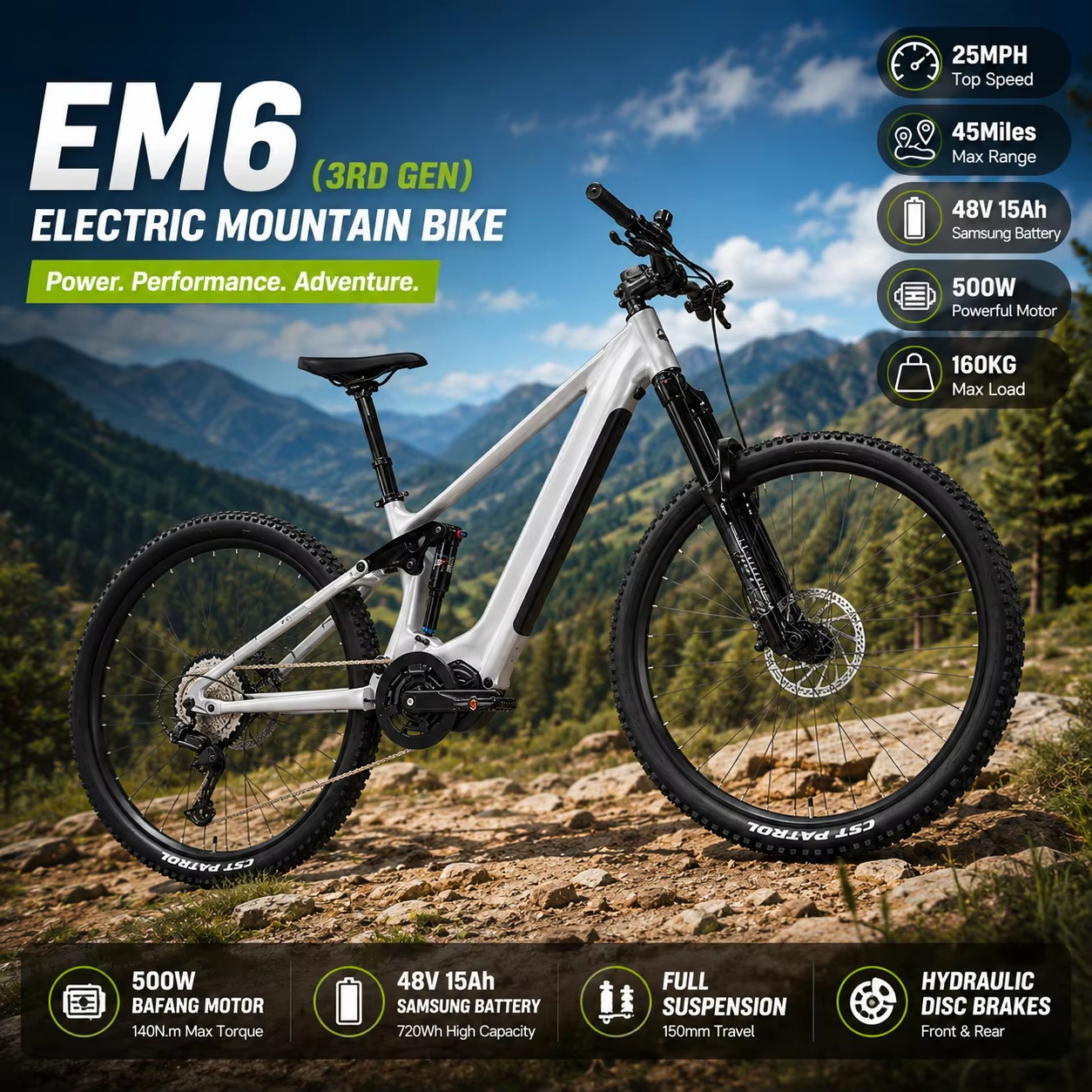 Full Suspension Electric Mount - đánh giá và giá Outdoor Adventure For Adults