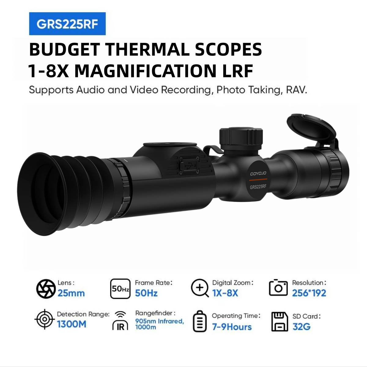 GRS225/GRS225RF Thermal Imagin - đánh giá và giá Outdoor Adventure Images
