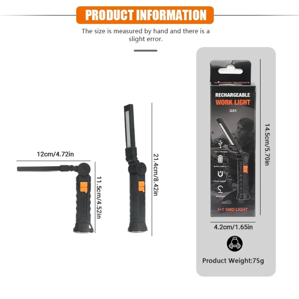 Portable COB LED Flashlight US - đánh giá và giá Outdoor Adventurer