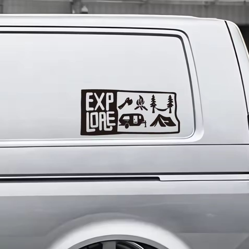 Adventure Ready Vinyl Car Stic - đánh giá và giá Outdoor Adventure Rv