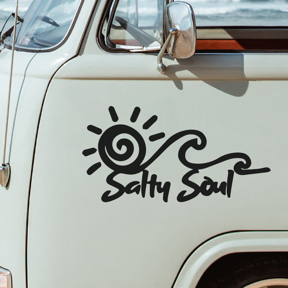 Salty Soul Sun Wave Vinyl Stic - đánh giá và giá Outdoor Adventure Rv