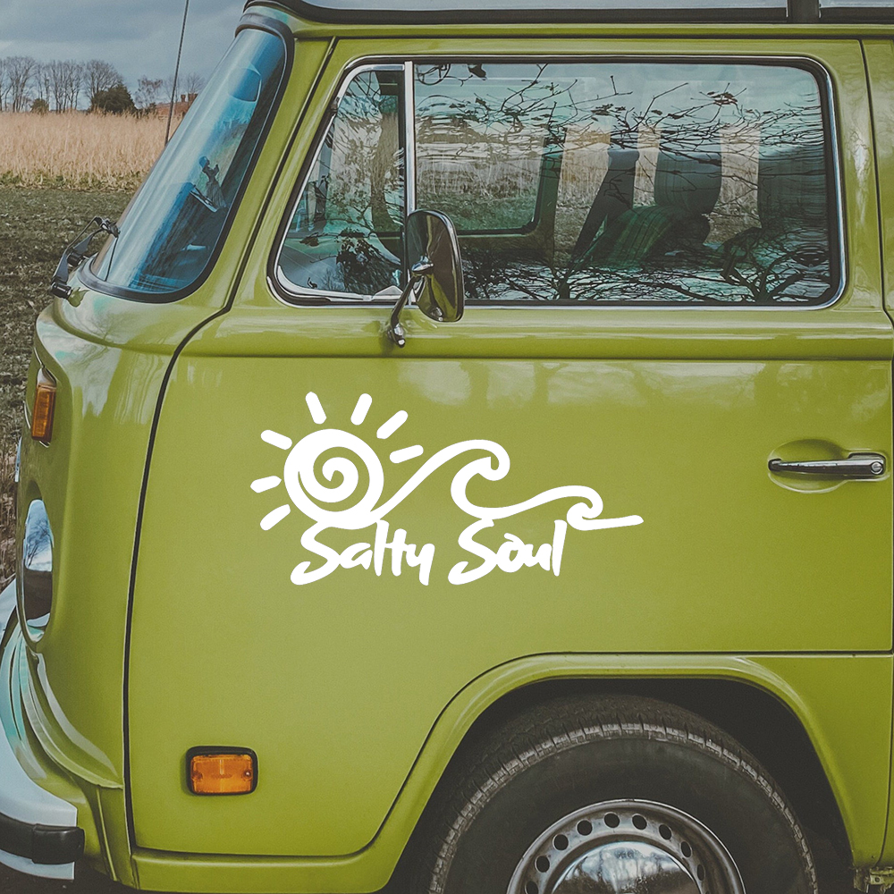 Salty Soul Sun Wave Vinyl Stic - đánh giá và giá Outdoor Adventure Rv