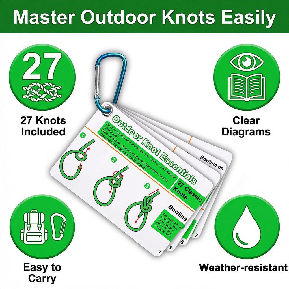 Outdoor Knots Pocket Guide Wat - đánh giá và giá Outdoor Adventure Guide