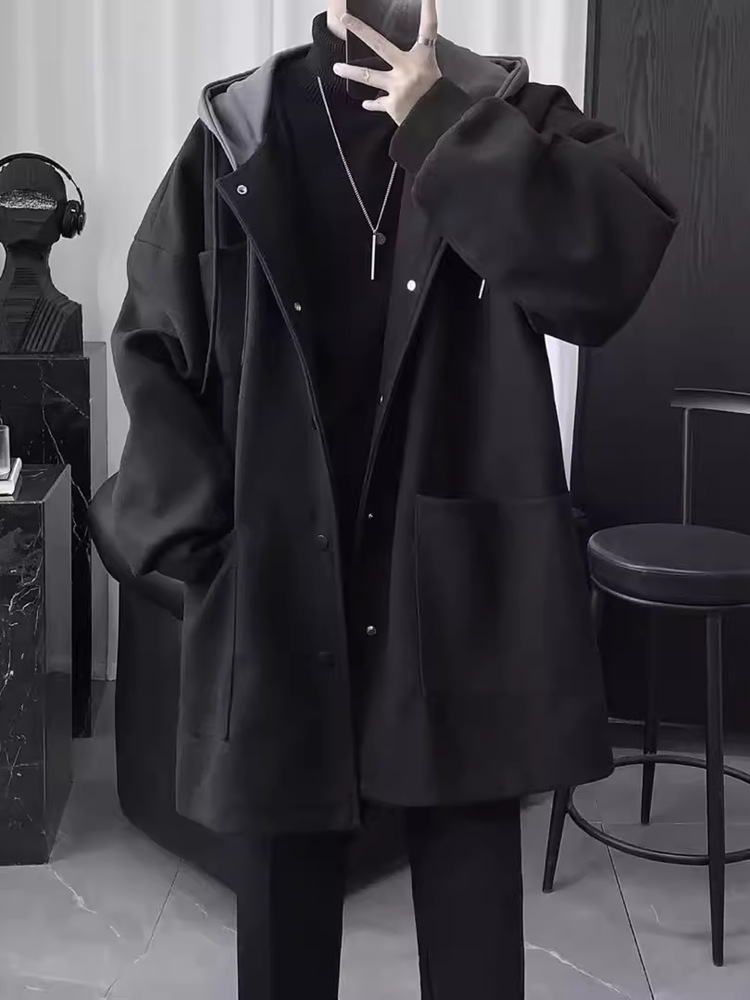 Wool Blend Coat Long Mans Clim - đánh giá và giá Outdoor Adventure Hobbies