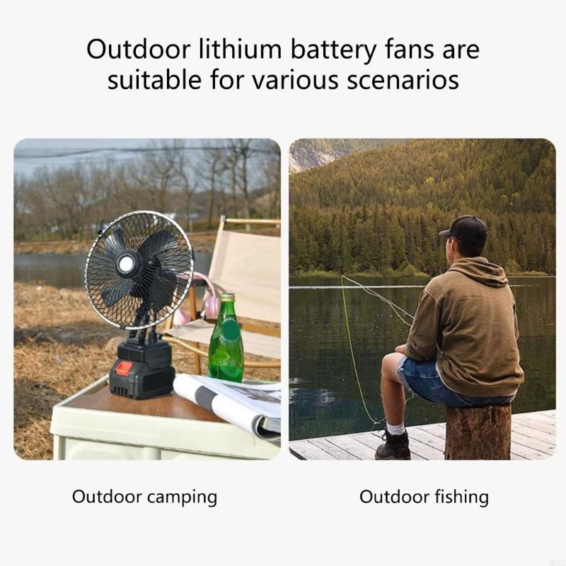 Quạt sàn không dây 8 inch hiệu - đánh giá và giá Outdoor Adventure Jobs