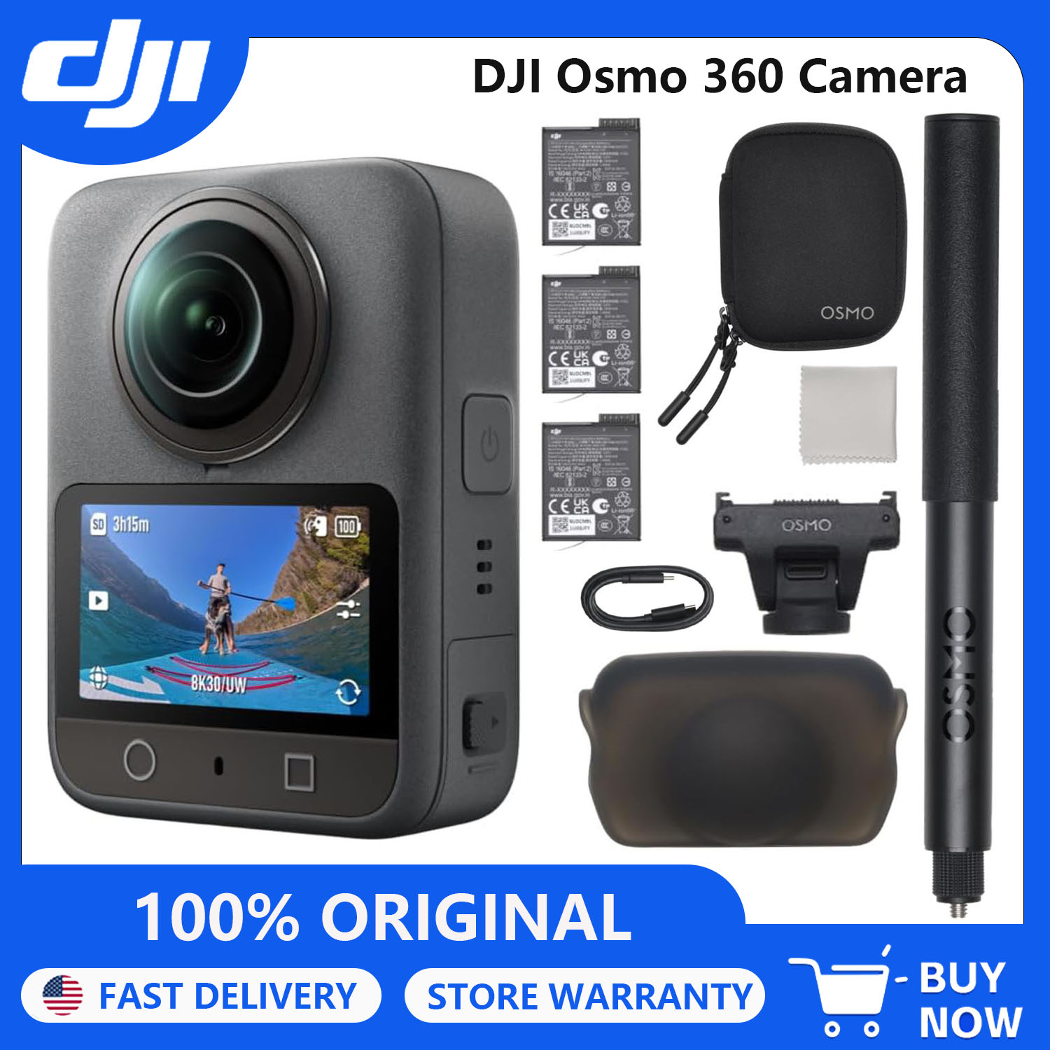 DJI Osmo 360 Camera Adventure  - đánh giá và giá Outdoor Adventure Images