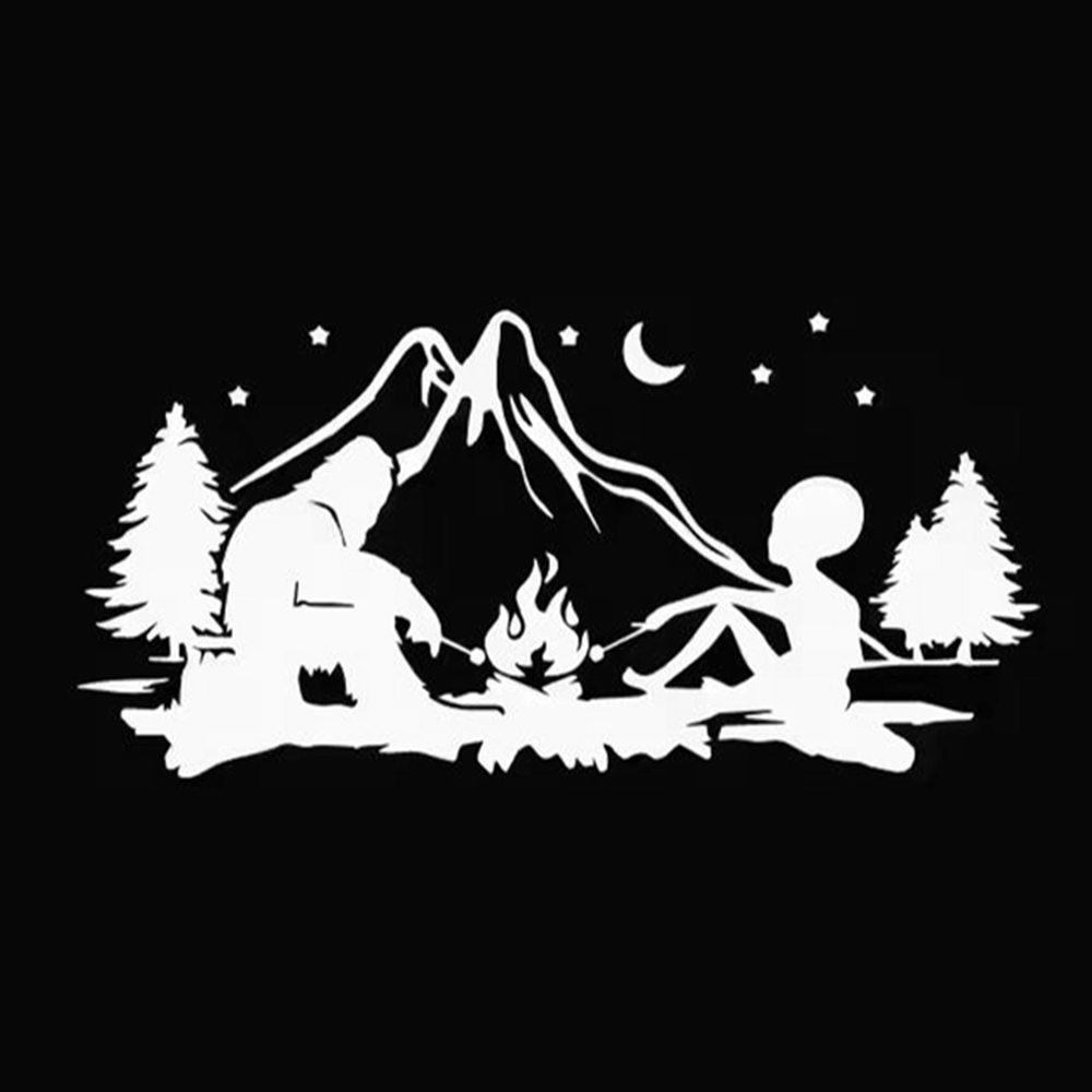 Alien and Bigfoot Campfire Vin - đánh giá và giá Outdoor Adventure Rv