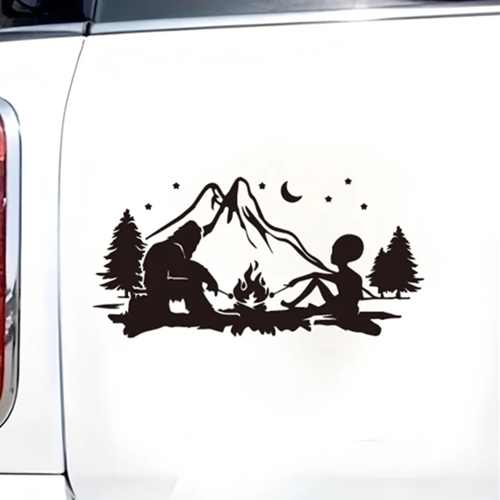 Alien and Bigfoot Campfire Vin - đánh giá và giá Outdoor Adventure Rv