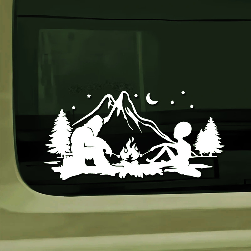 Alien and Bigfoot Campfire Vin - đánh giá và giá Outdoor Adventure Rv