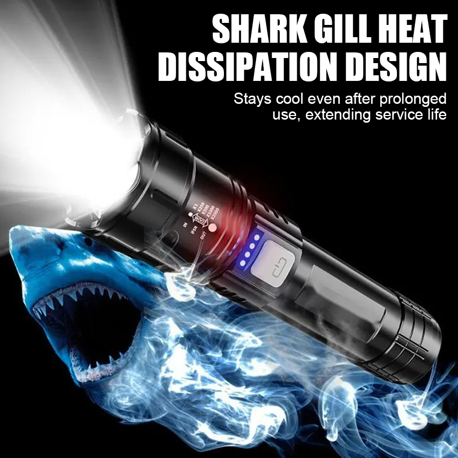High Power P50 LED Flashlight  - đánh giá và giá Outdoor Adventurer