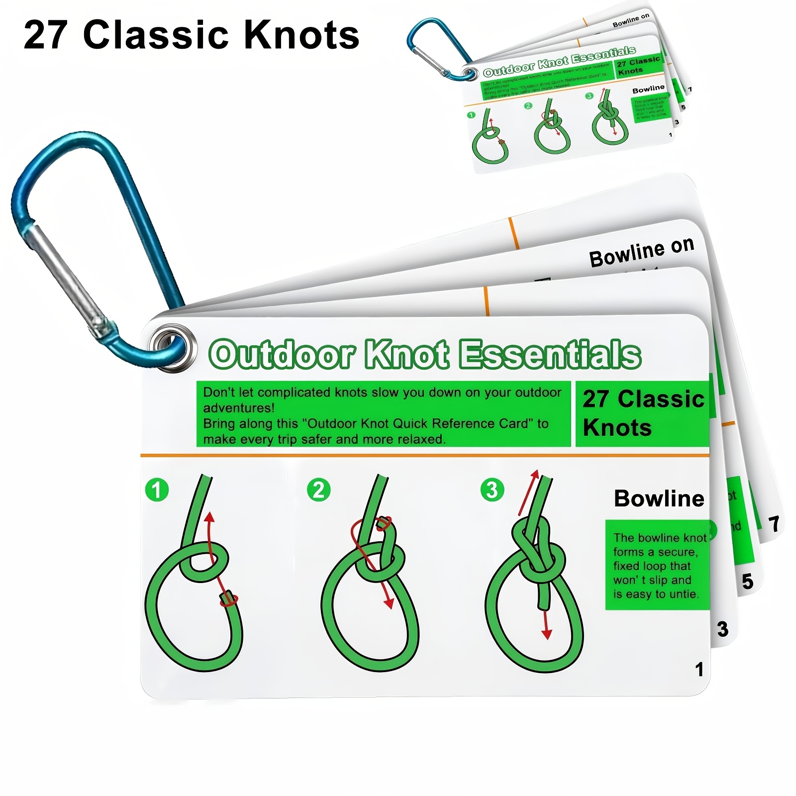 Outdoor Knots Pocket Guide Wat - đánh giá và giá Outdoor Adventure Guide