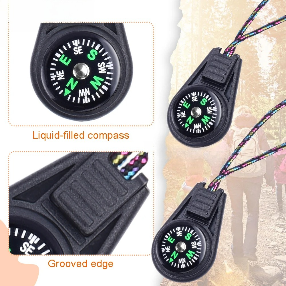 10Pcs Colorful Survival Keycha - đánh giá và giá Outdoor Adventure Guide