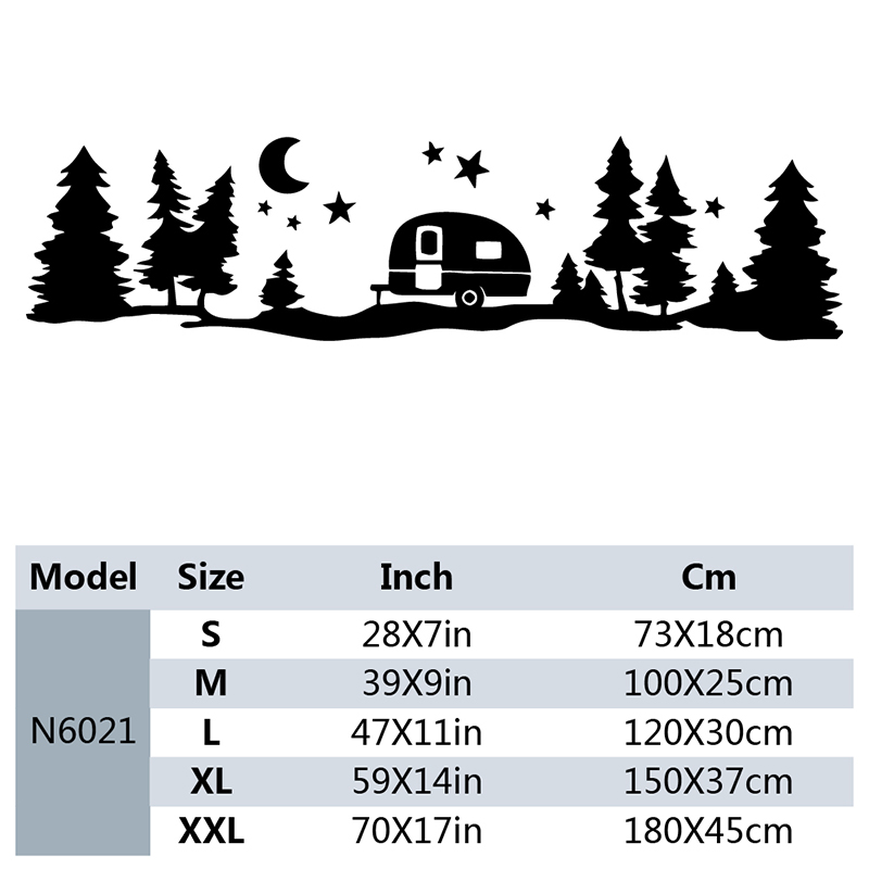 Large star forest vinyl Car st - đánh giá và giá Outdoor Adventure Rv