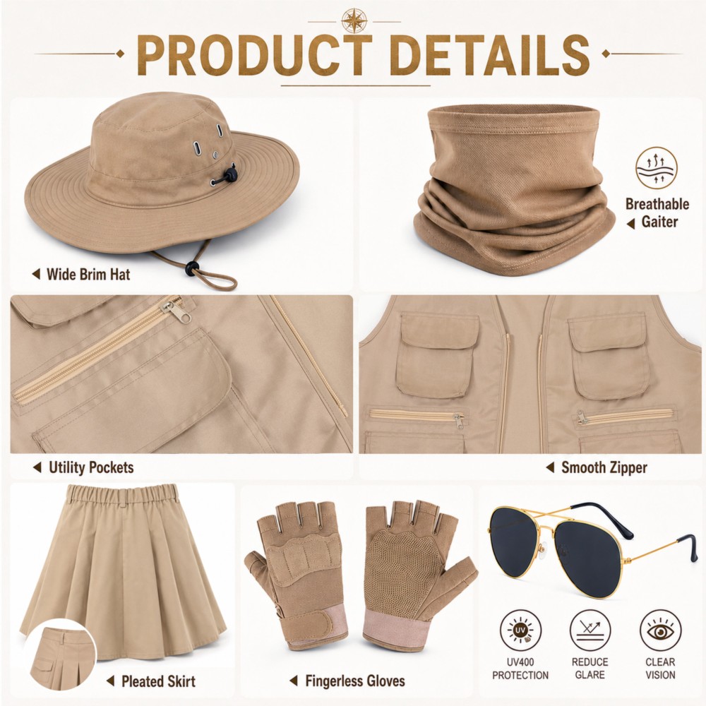 Outdoor Explorer Clothing Hat  - đánh giá và giá Outdoor Adventure For Adults