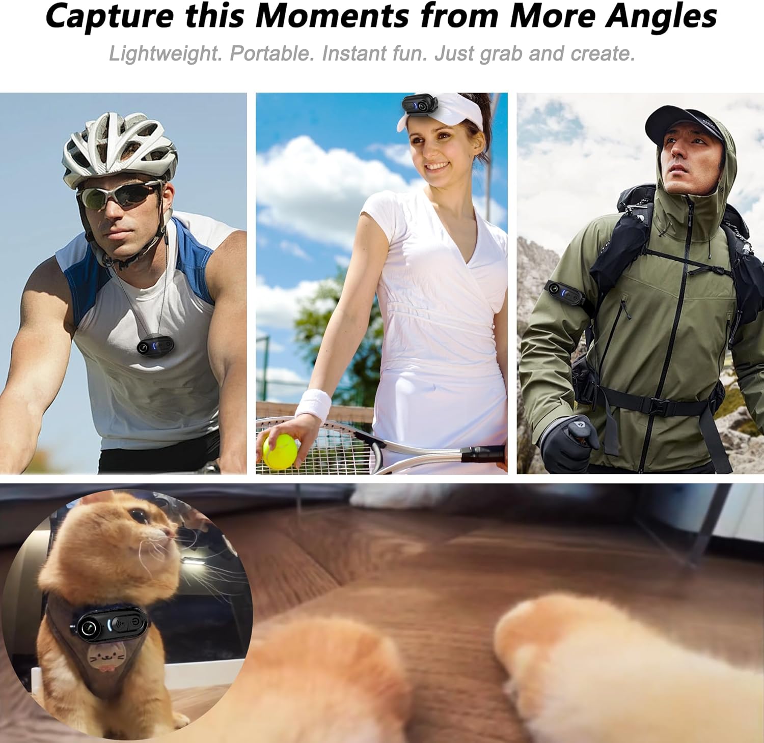4K Compact Body Camera with 6- - đánh giá và giá Outdoor Adventure Images