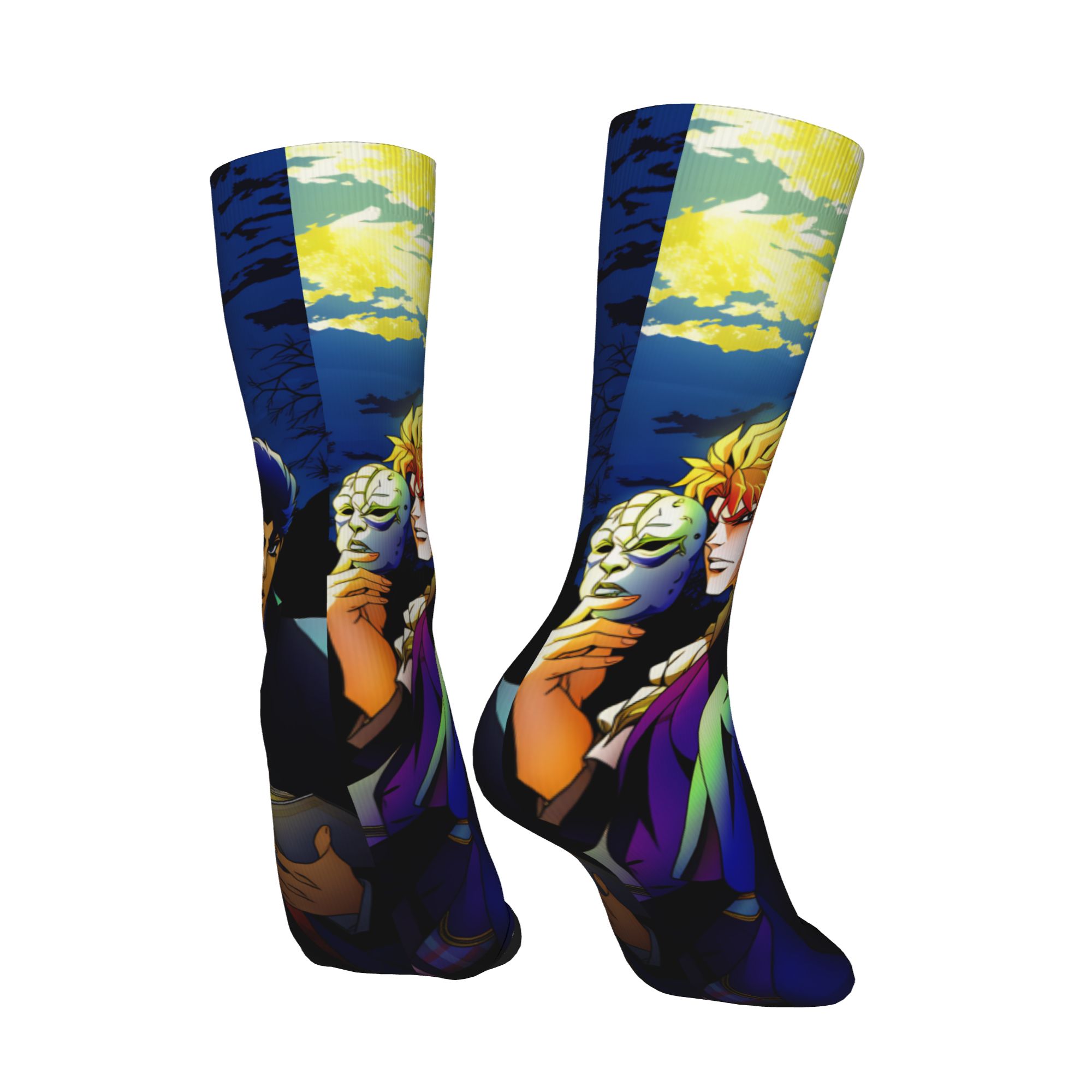 JoJos Bizarre Adventure Socks  - đánh giá và giá Outdoor Adventure Japan