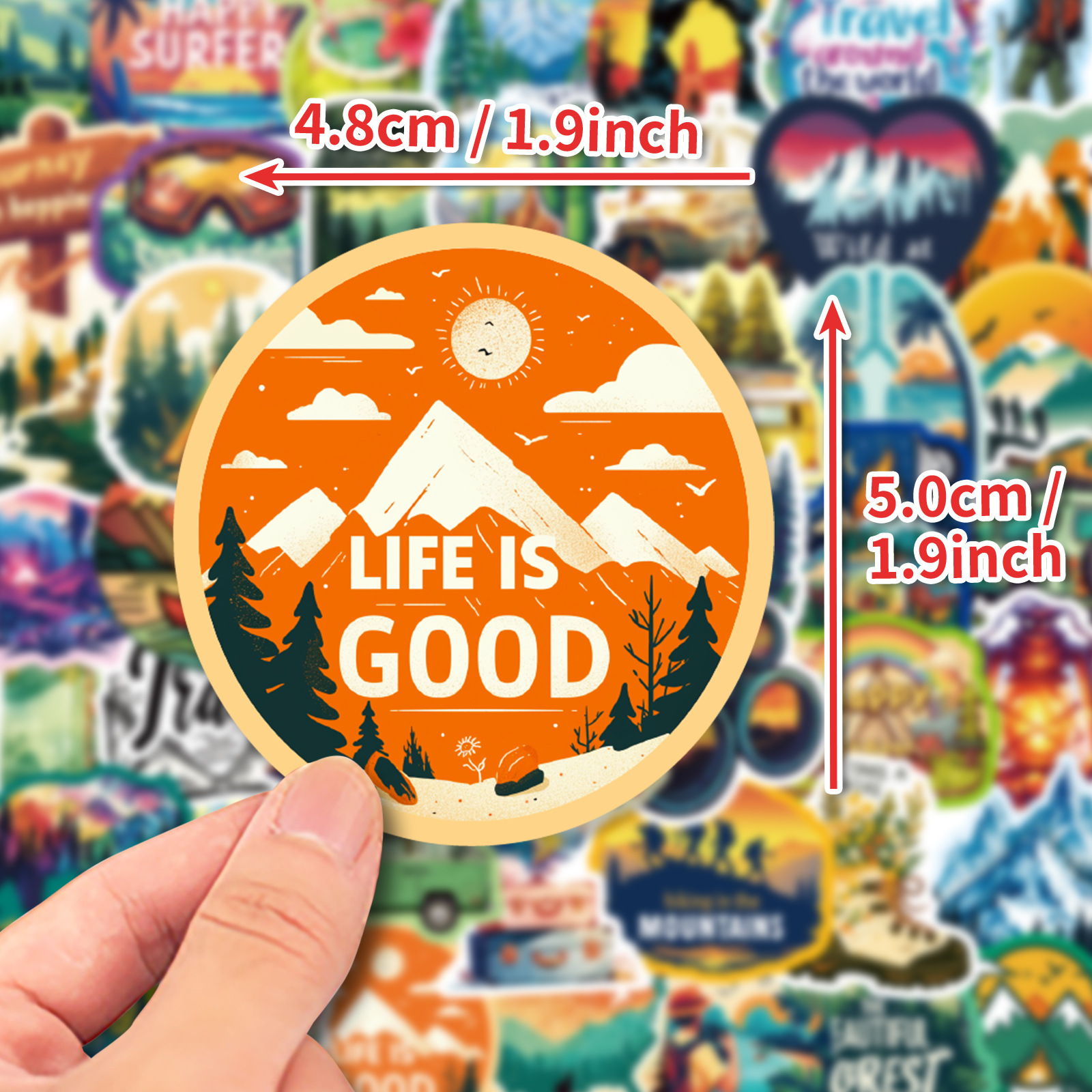 10/50PCS Outdoor Hiking Advent - đánh giá và giá Outdoor Adventure Toys
