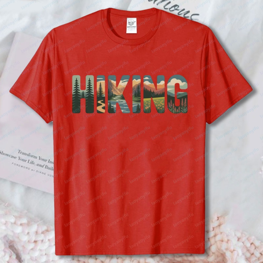 Hiking Tees Nature Landscape L - đánh giá và giá Outdoor Adventures Clothing