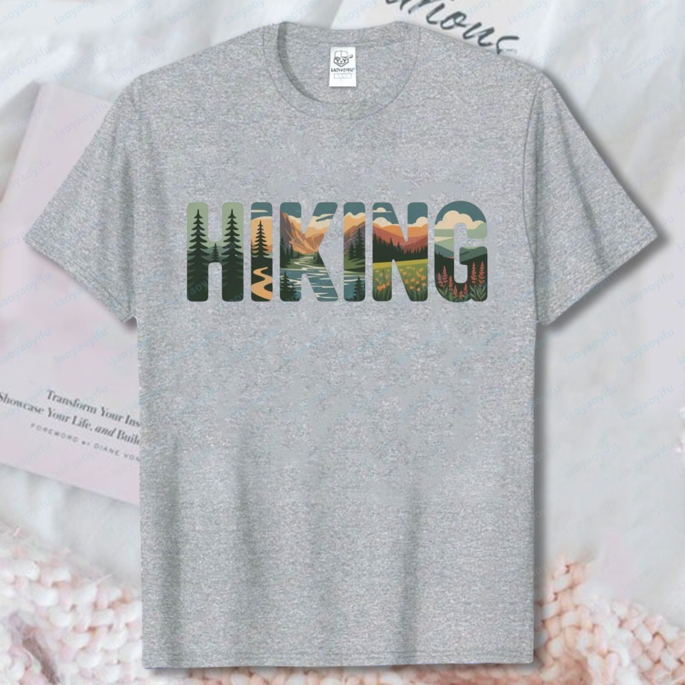 Hiking Tees Nature Landscape L - đánh giá và giá Outdoor Adventures Clothing