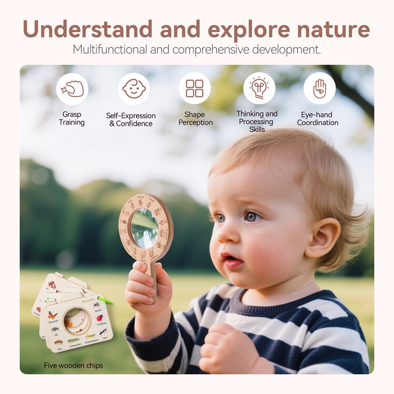 Wooden Montessori Toy Magnifyi - đánh giá và giá Outdoor Adventure Toys