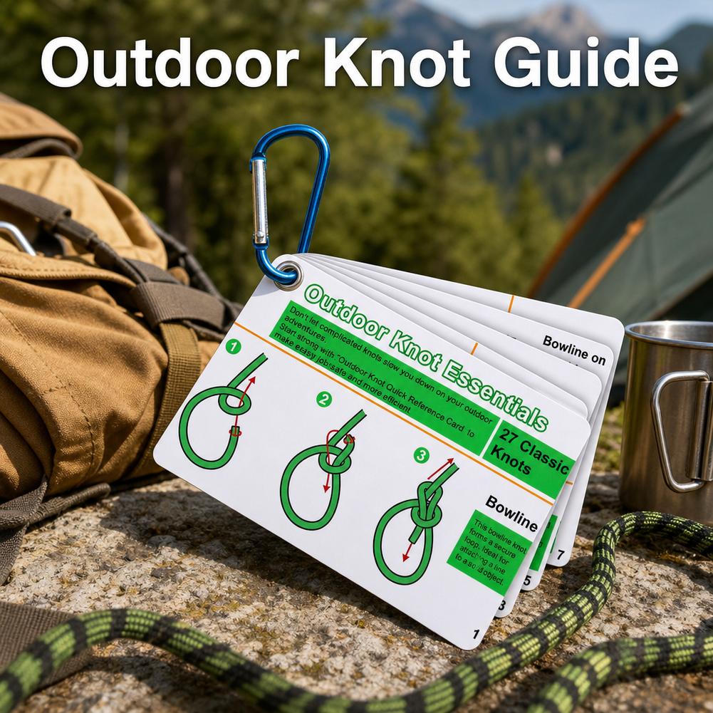 Outdoor Knots Pocket Guide Wat - đánh giá và giá Outdoor Adventure Guide